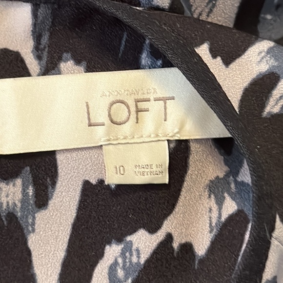 Loft Leopard Print Dress - Picture 5 of 7